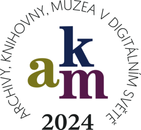 Archivy, knihovny, muzea v digitálním světě 2024 – logo