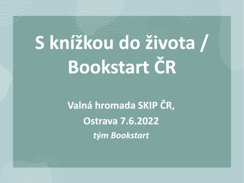 S knížkou do života (Bookstart)