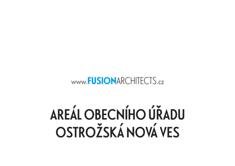 Areál Obecního úřadu Ostrožská Nová Ves