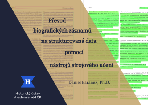 Převod biografických záznamů na strukturovaná data pomocí nástrojů strojového učení