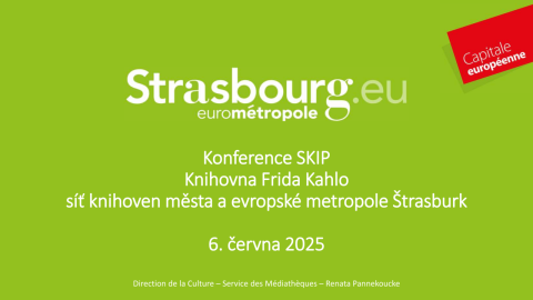 Knihovna Frida Kahlo, síť knihoven města a evropské metropole Štrasburk
